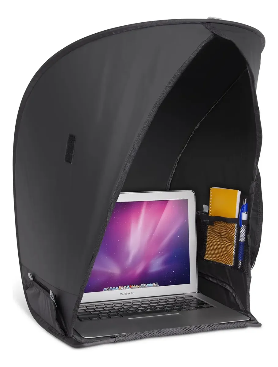 Parasol Portátil Laptop - Sunscreen Impermeable Computadora - Imagen 2